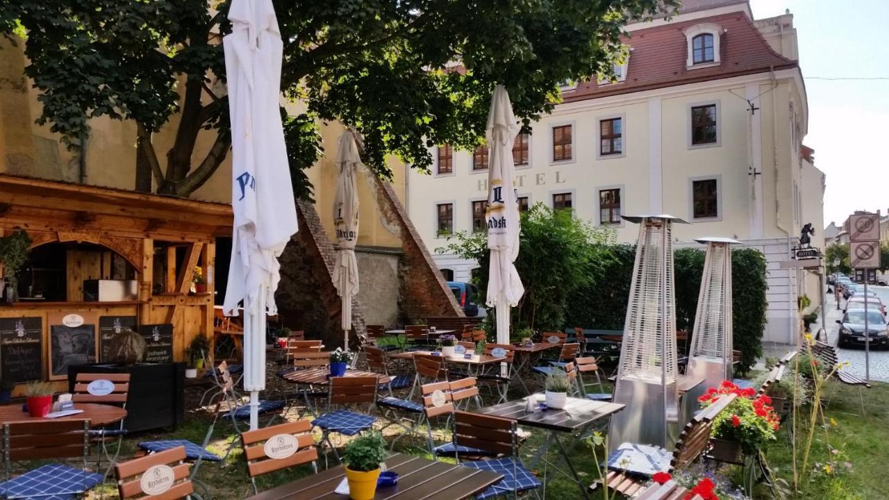 Hotel Zum Kloetzelmoench Görlitz Eksteriør billede